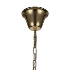 IL31754 Armand Pendant 8 Light E14 French Gold/Crystal