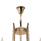 IL31761 Armand Pendant 12+6+3+3 Light E14 French Gold/Crystal