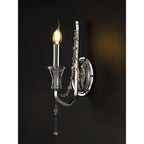 IL31740 Armand Wall Lamp 1 Light E14 Polished Chrome/Crystal