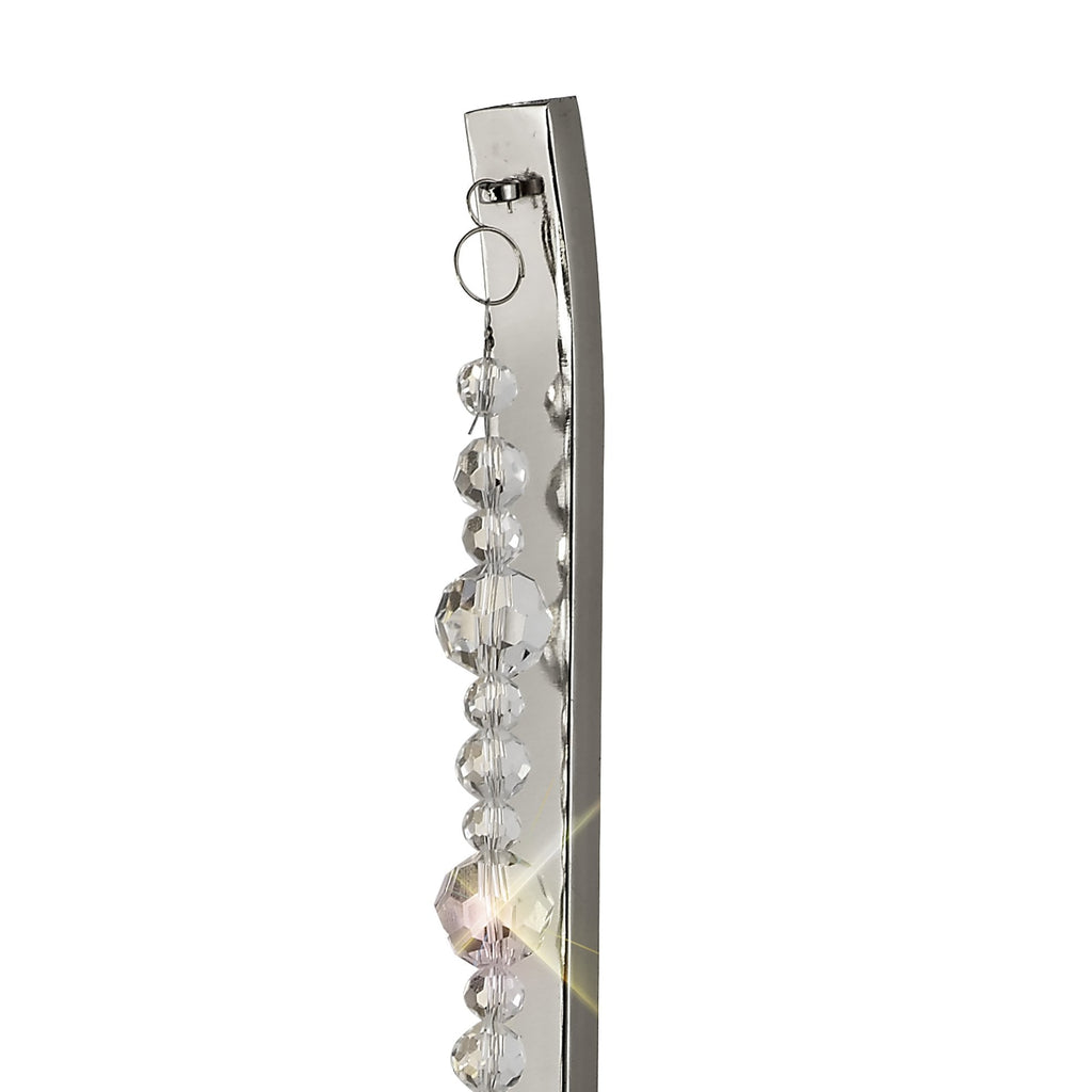 IL31740 Armand Wall Lamp 1 Light E14 Polished Chrome/Crystal