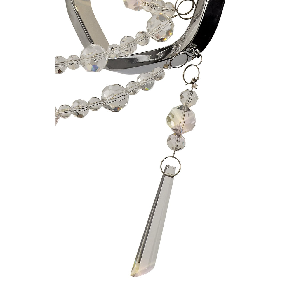IL31741 Armand Wall Lamp 2 Light E14 Polished Chrome/Crystal