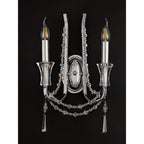 IL31741 Armand Wall Lamp 2 Light E14 Polished Chrome/Crystal