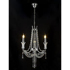 IL31742 Armand Pendant 3 Light E14 Polished Chrome/Crystal