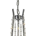 IL31742 Armand Pendant 3 Light E14 Polished Chrome/Crystal