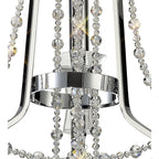 IL31742 Armand Pendant 3 Light E14 Polished Chrome/Crystal