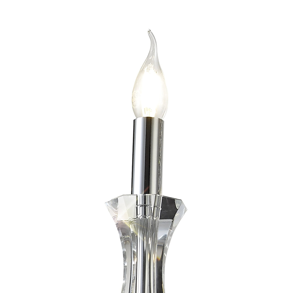 IL31742 Armand Pendant 3 Light E14 Polished Chrome/Crystal