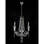 IL31742 Armand Pendant 3 Light E14 Polished Chrome/Crystal