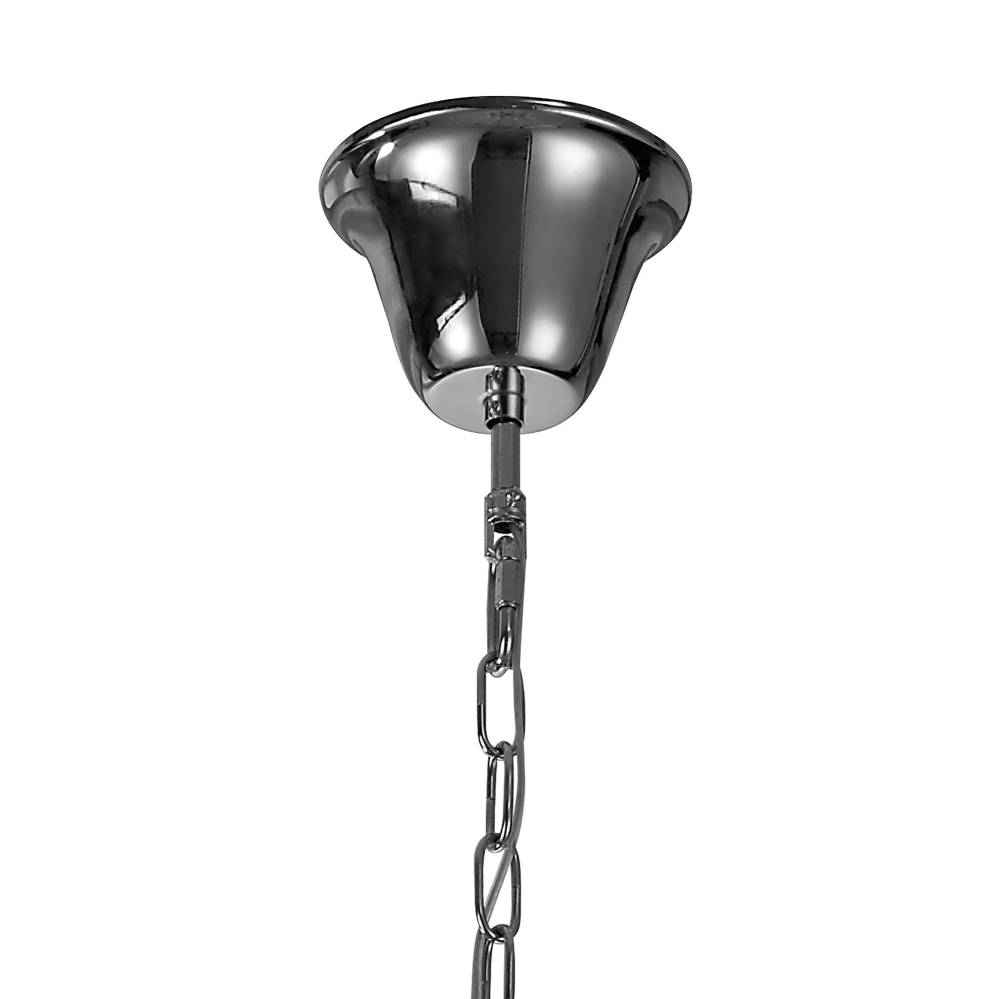 IL31744 Armand Pendant 8 Light E14 Polished Chrome/Crystal