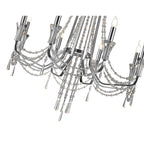 IL31744 Armand Pendant 8 Light E14 Polished Chrome/Crystal