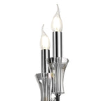 IL31744 Armand Pendant 8 Light E14 Polished Chrome/Crystal