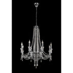 IL31744 Armand Pendant 8 Light E14 Polished Chrome/Crystal