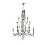 IL31745 Armand Pendant 6+3+3 Light E14 Polished Chrome/Crystal