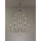 IL31745 Armand Pendant 6+3+3 Light E14 Polished Chrome/Crystal