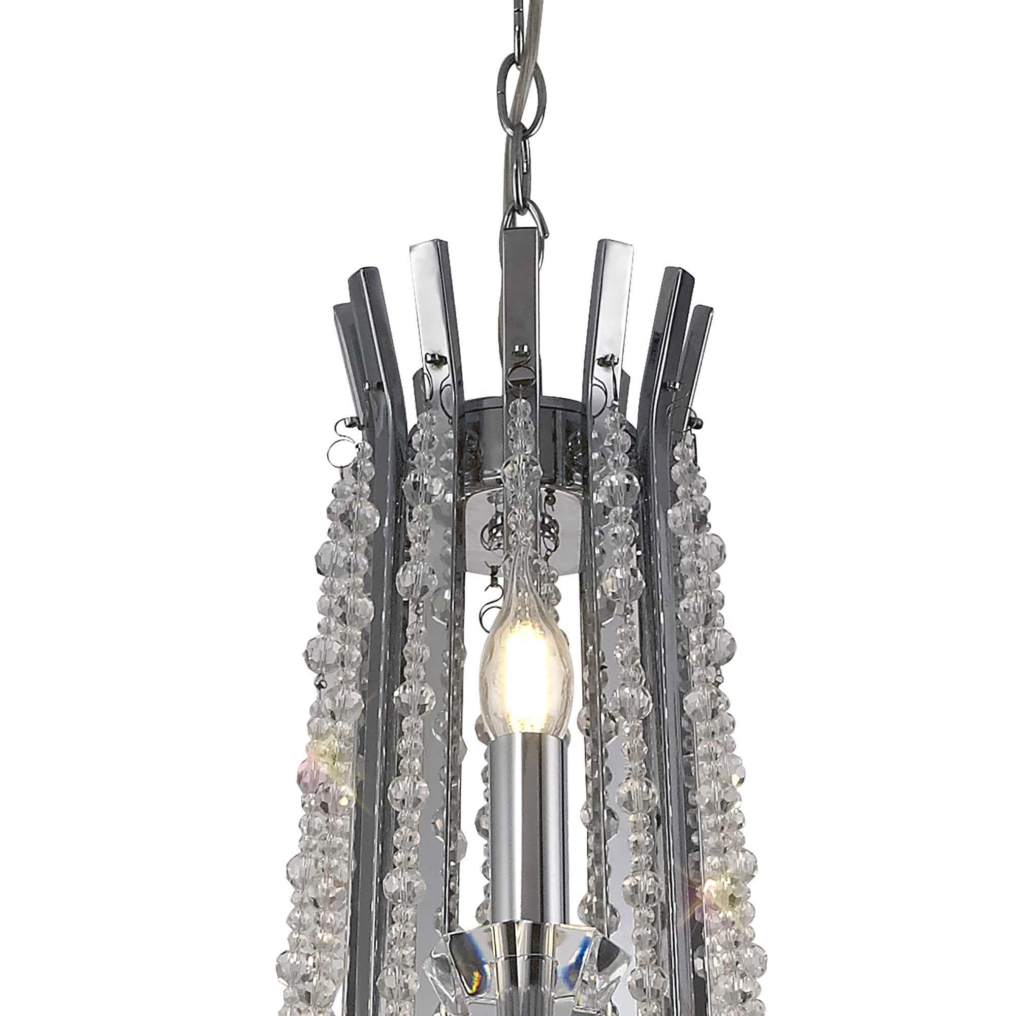 IL31745 Armand Pendant 6+3+3 Light E14 Polished Chrome/Crystal