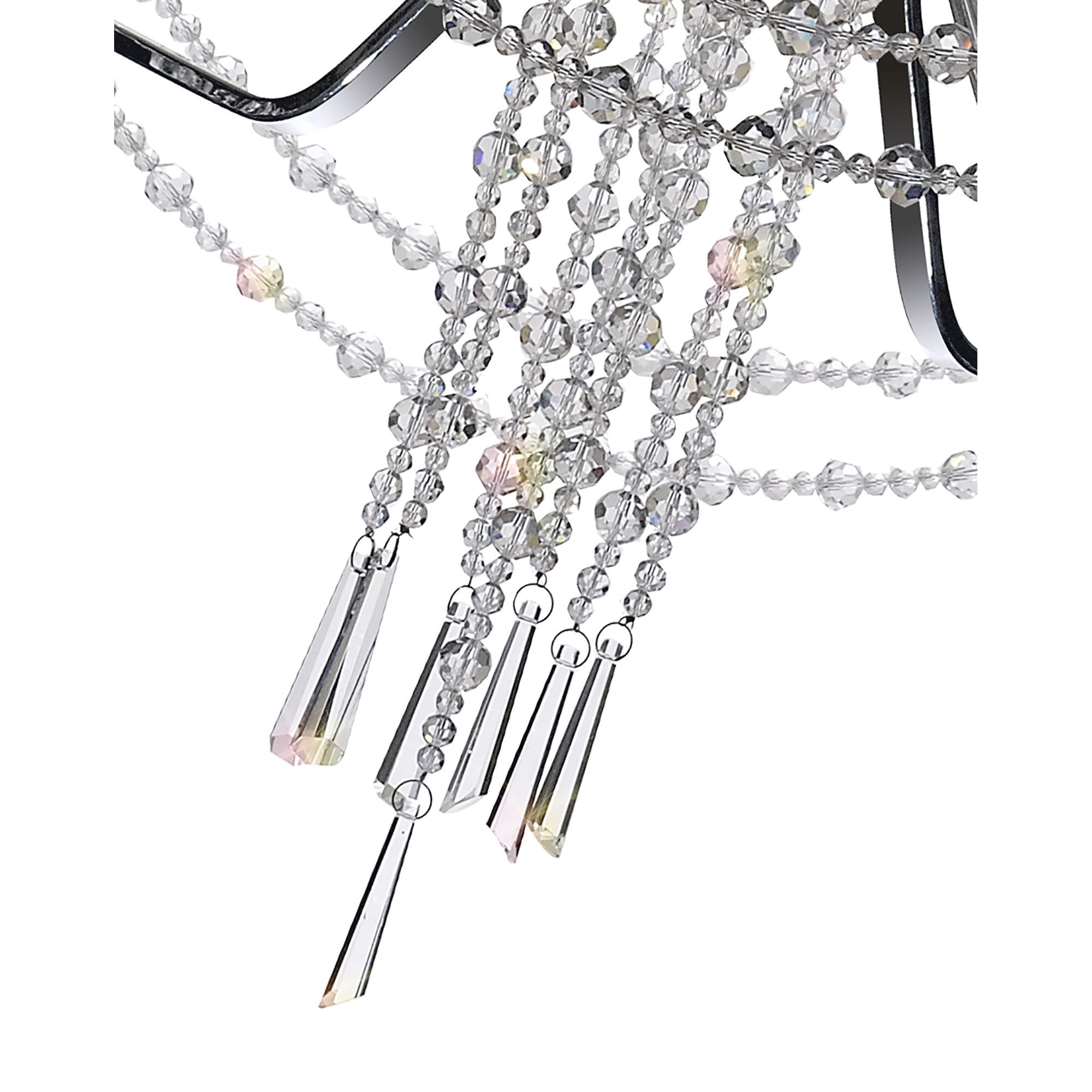 IL31745 Armand Pendant 6+3+3 Light E14 Polished Chrome/Crystal
