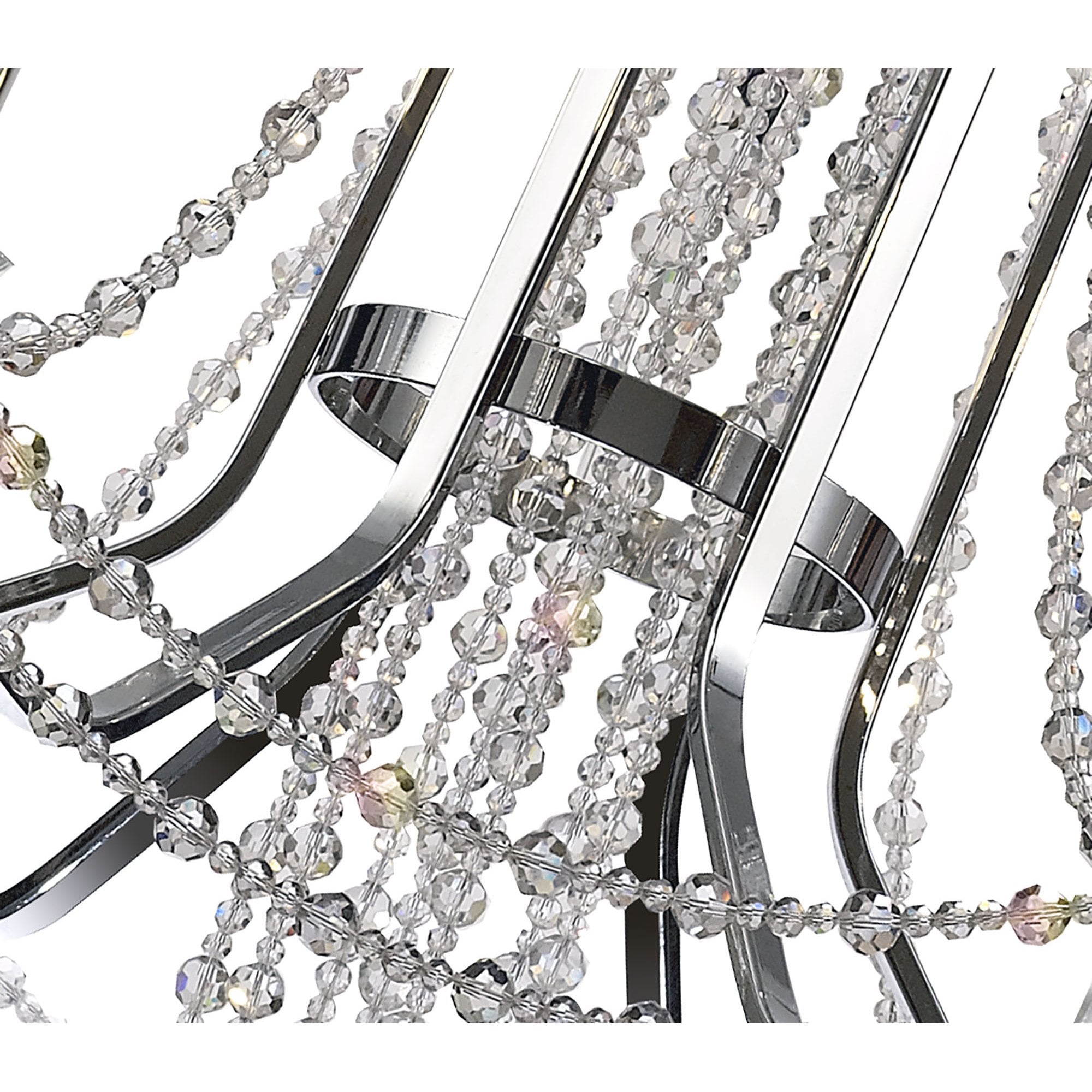 IL31745 Armand Pendant 6+3+3 Light E14 Polished Chrome/Crystal