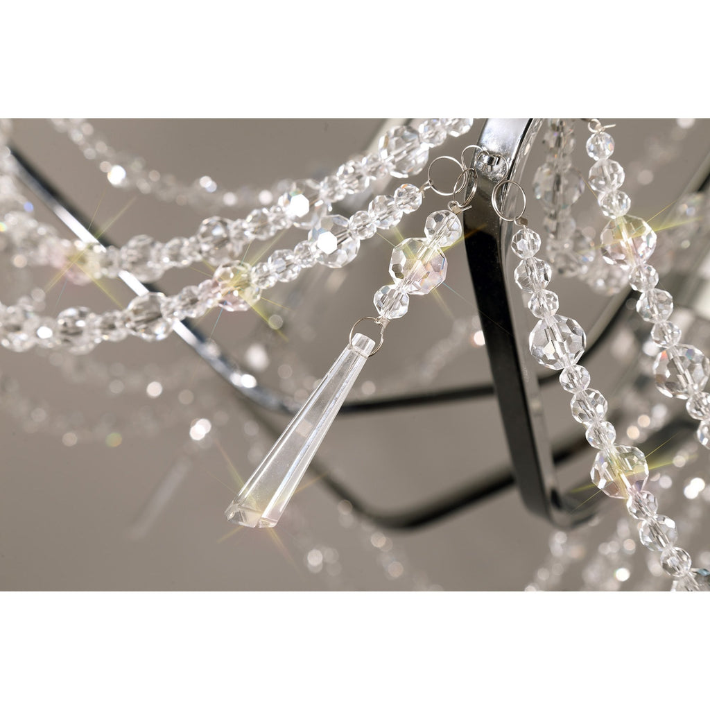 IL31745 Armand Pendant 6+3+3 Light E14 Polished Chrome/Crystal