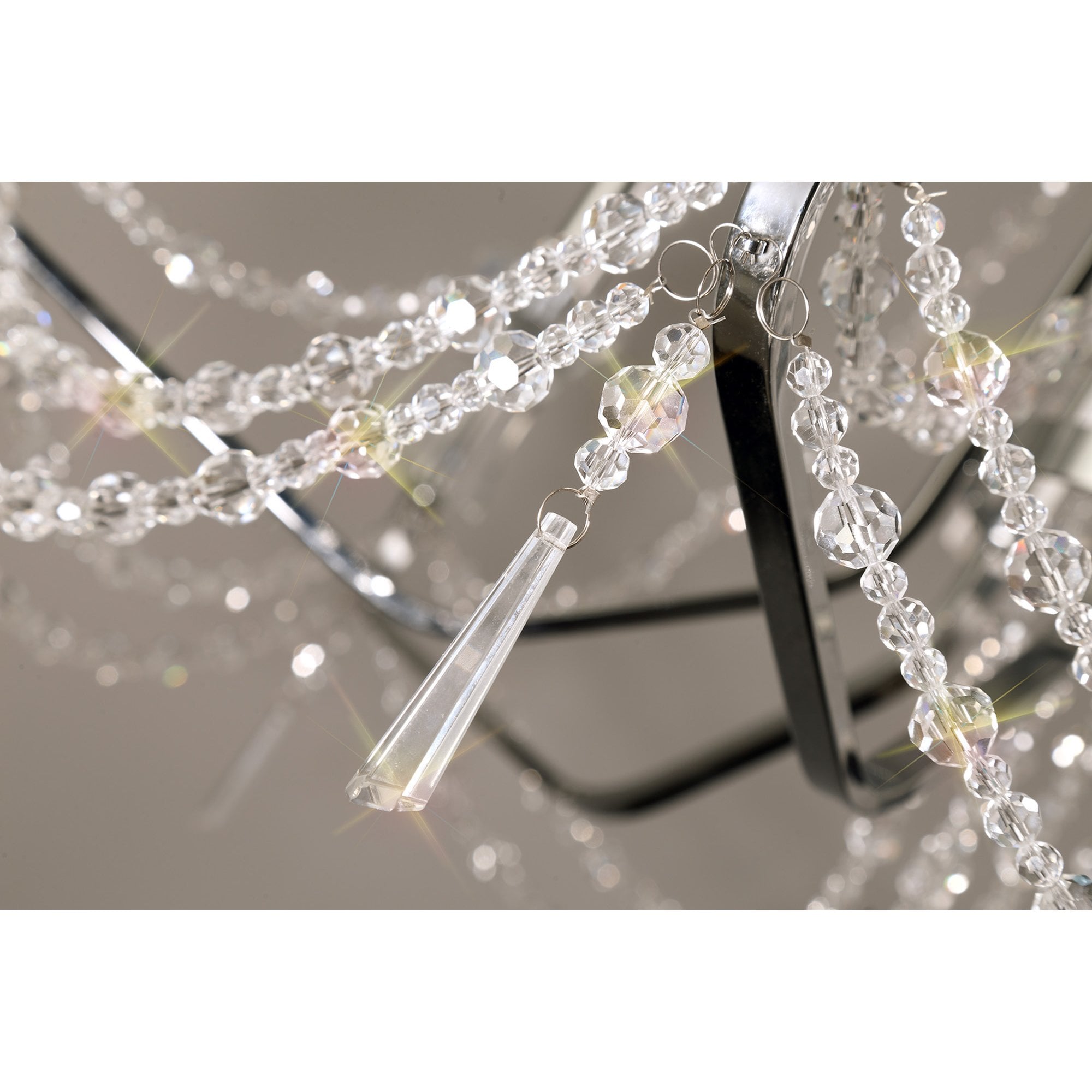 IL31745 Armand Pendant 6+3+3 Light E14 Polished Chrome/Crystal