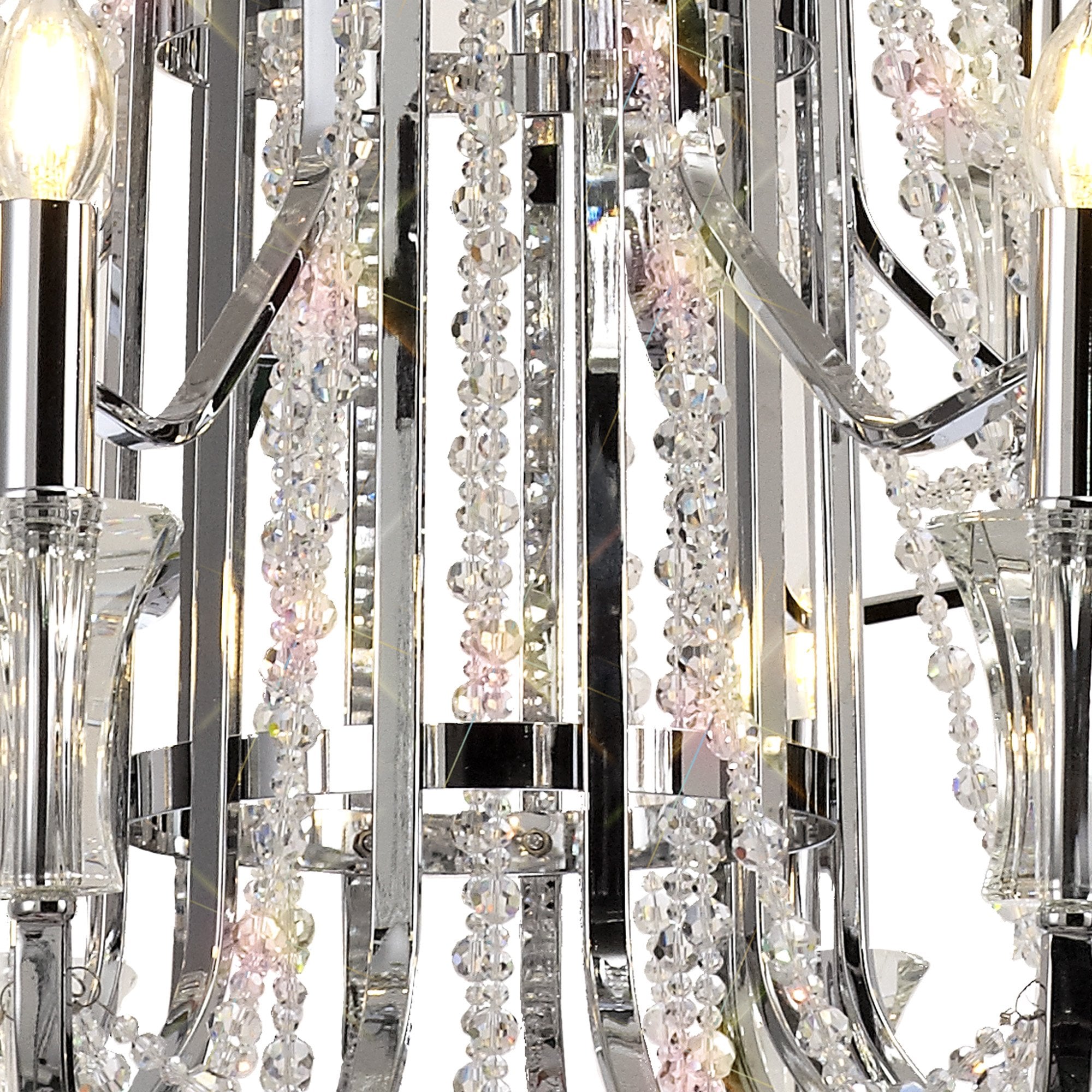 IL31760 Armand Pendant 12+6+3+3 Light E14 Polished Chrome/Crystal