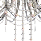 IL31760 Armand Pendant 12+6+3+3 Light E14 Polished Chrome/Crystal