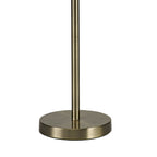 IL31117 Aston Table Lamp 3 Light E14 Antique Brass/Glass