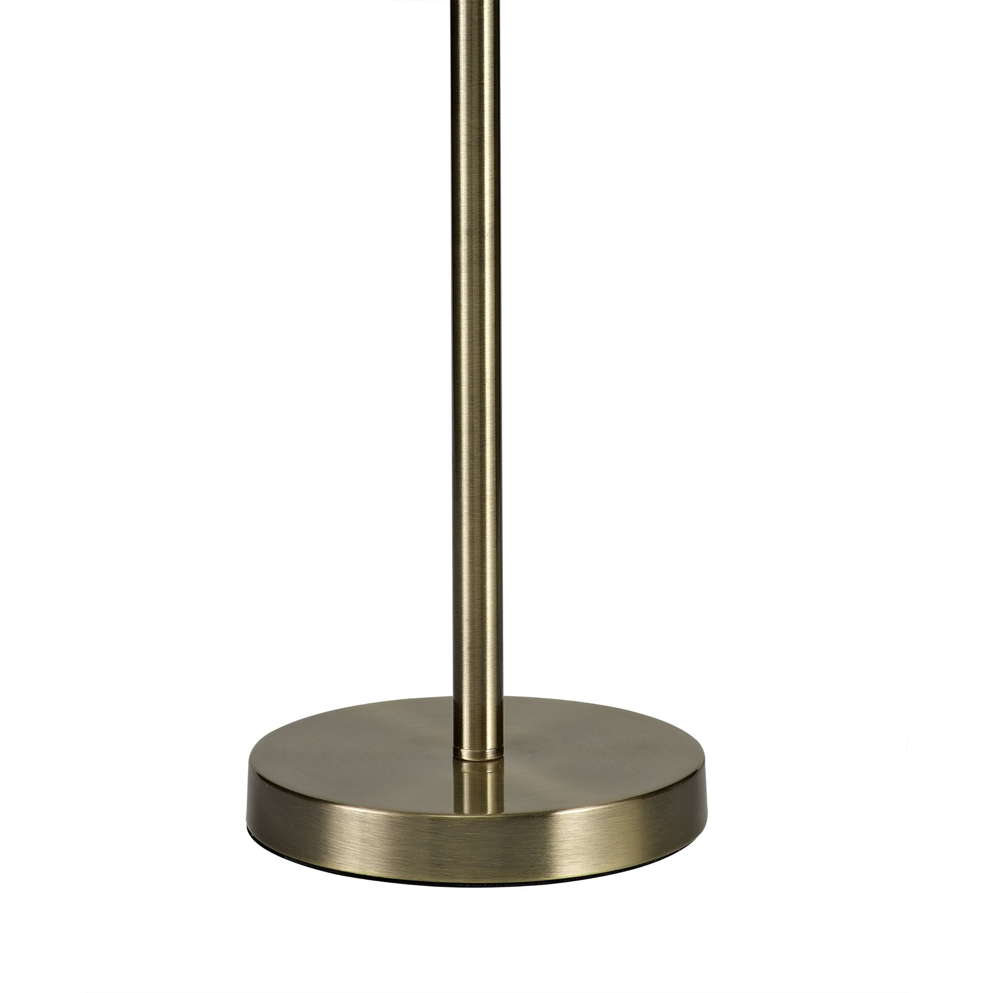 IL31117 Aston Table Lamp 3 Light E14 Antique Brass/Glass