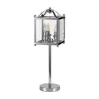 IL31107 Aston Table Lamp 3 Light E14 Polished Chrome/Glass