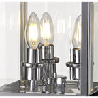 IL31107 Aston Table Lamp 3 Light E14 Polished Chrome/Glass