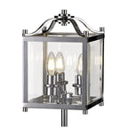 IL31107 Aston Table Lamp 3 Light E14 Polished Chrome/Glass