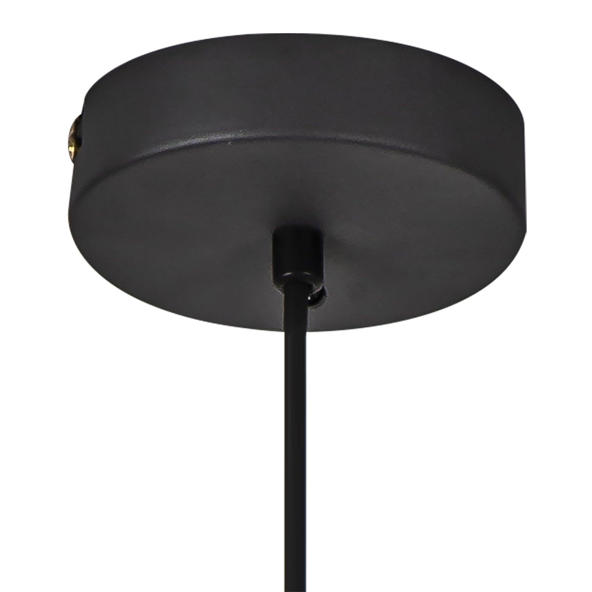 IL32850 Canto Single Rectangle Pendant 1 Light E27 Graphite/Acrylic