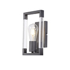 IL32855 Canto Wall Lamp 1 Light E27 Graphite/Acrylic