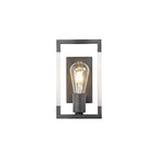 IL32855 Canto Wall Lamp 1 Light E27 Graphite/Acrylic