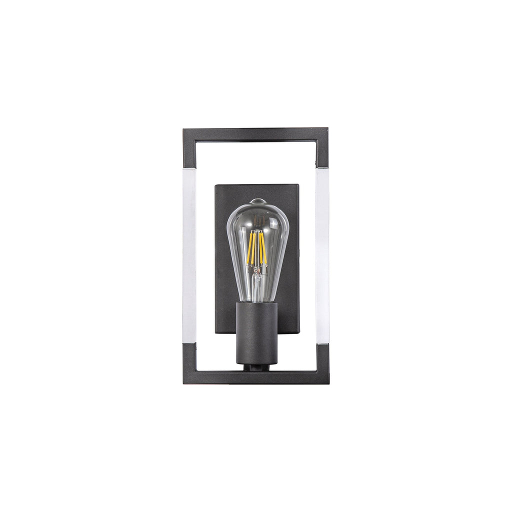 IL32855 Canto Wall Lamp 1 Light E27 Graphite/Acrylic