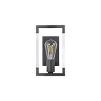 IL32855 Canto Wall Lamp 1 Light E27 Graphite/Acrylic