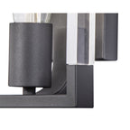 IL32855 Canto Wall Lamp 1 Light E27 Graphite/Acrylic