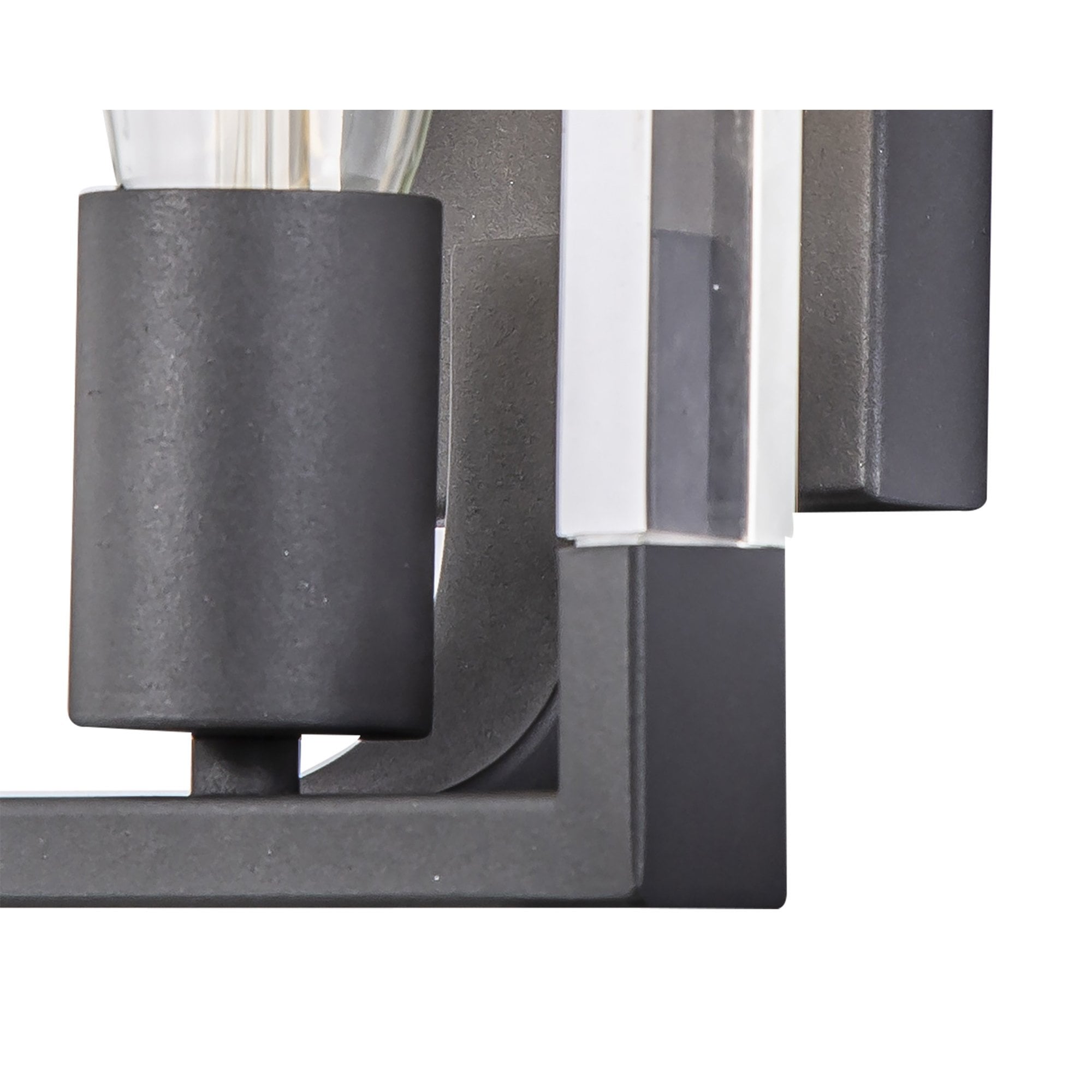 IL32855 Canto Wall Lamp 1 Light E27 Graphite/Acrylic