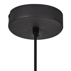 IL32851 Canto Double Rectangle Square Pendant 1 Light E27 Graphite/Acrylic