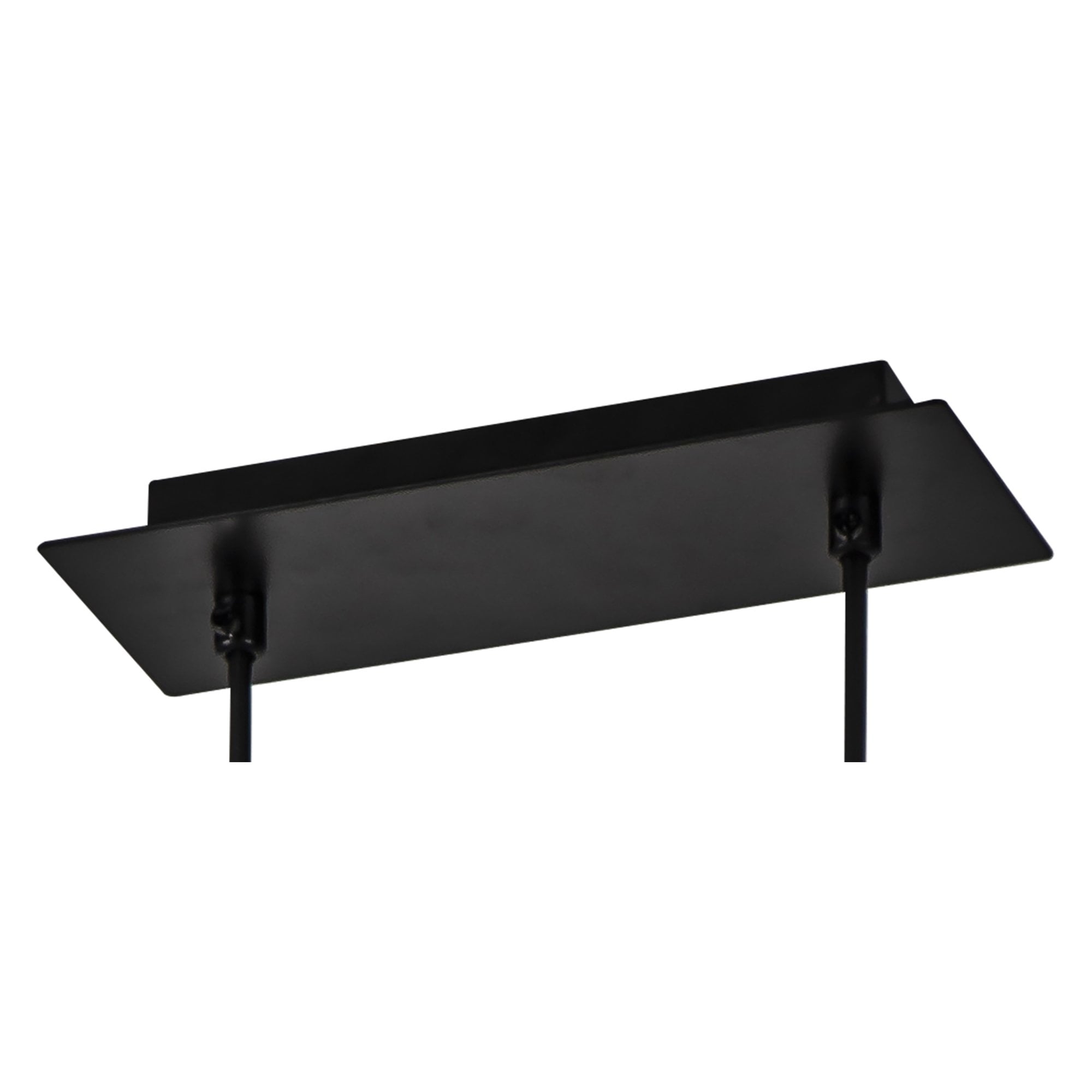 IL32852 Canto Rectangular Pendant 3 Light E27 Graphite/Acrylic