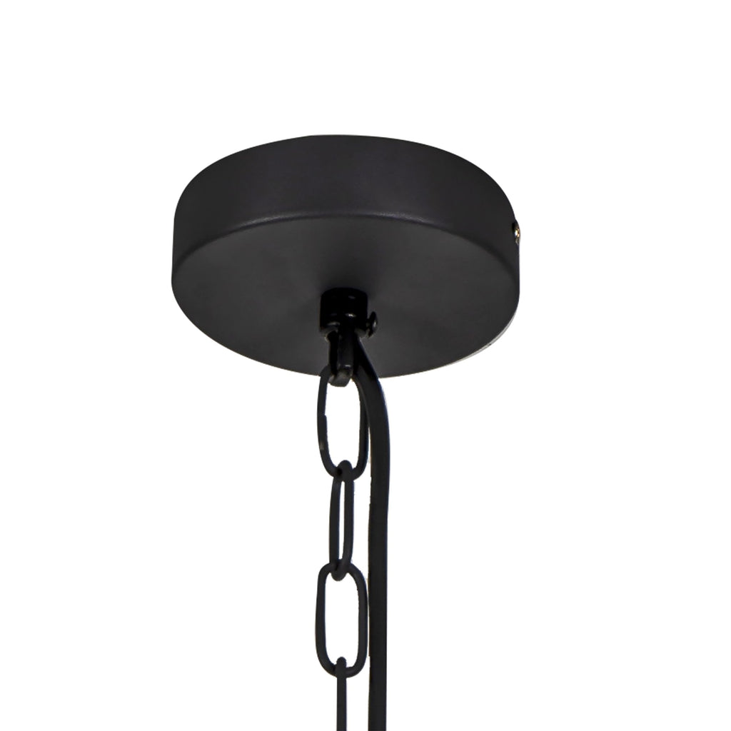 IL32854 Canto Pendant 5 Light E27 Graphite/Acrylic