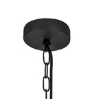 IL32854 Canto Pendant 5 Light E27 Graphite/Acrylic