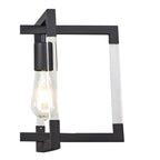 IL32853 Canto Rectangular Pendant 5 Light E27 Graphite/Acrylic