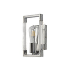 IL32784 Canto Wall Lamp 1 Light E27 Polished Nickel/Acrylic