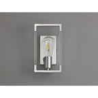 IL32784 Canto Wall Lamp 1 Light E27 Polished Nickel/Acrylic