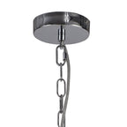 IL32783 Canto Pendant 5 Light E27 Polished Nickel/Acrylic