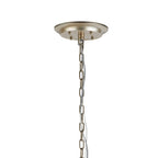 IL31848 Celine Pendant Chandelier 28 Light E14 Aged Silver/Clear Crystal