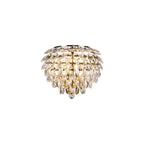 IL32829AB Coniston Wall Lamp 2 Light E14 Antique Brass/Crystal