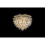IL32829AB Coniston Wall Lamp 2 Light E14 Antique Brass/Crystal