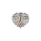 IL32829AB Coniston Wall Lamp 2 Light E14 Antique Brass/Crystal