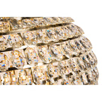 IL32818AB Coniston Flush Ceiling 12 Light E14 Antique Brass/Crystal