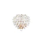 IL32829 Coniston Wall Lamp 2 Light E14 French Gold/Crystal